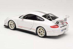 Porsche 911 997 GT3 RS 4.0 Biały Bburago 1:18 18-11036 Metal — zdjęcie 7 z 8