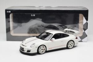 Porsche 911 997 GT3 RS 4.0 Biały Minichamps 1:18 155062221 Metal — zdjęcie 6 z 6