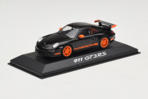 Porsche 911 997 GT3 RS Czarny Pomarańczowy Minichamps 1:43 WAP02012817-R1 Metal — zdjęcie 2 z 4