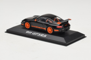 Porsche 911 997 GT3 RS Czarny Pomarańczowy Minichamps 1:43 WAP02012817-R1 Metal — zdjęcie 3 z 4