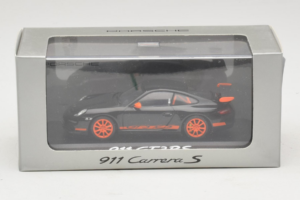 Porsche 911 997 GT3 RS Czarny Pomarańczowy Minichamps 1:43 WAP02012817-R1 Metal — zdjęcie 4 z 4