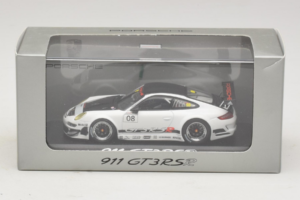 Porsche 911 997 GT3 RS #8 Biały Minichamps 1:43 WAP02003018 Metal — zdjęcie 4 z 4