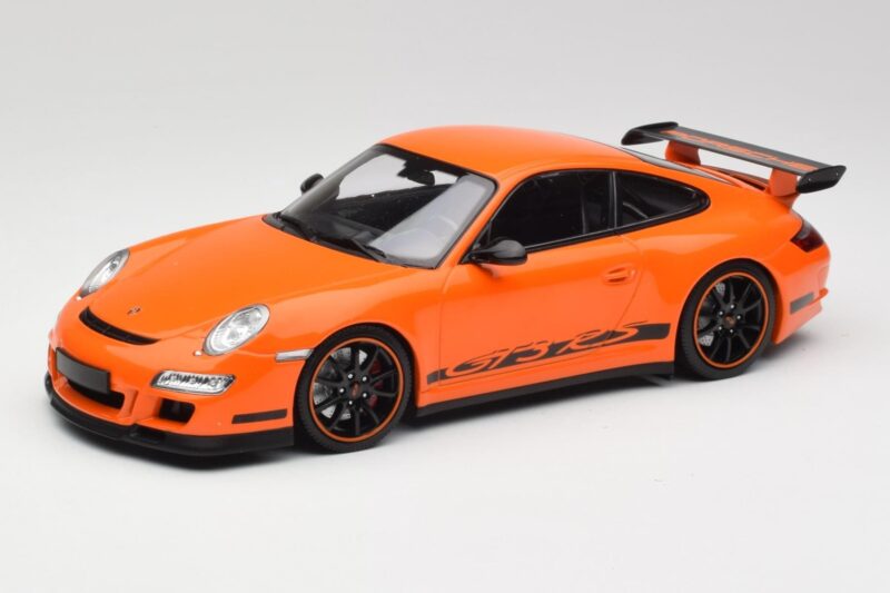 Porsche 911 997 GT3 RS Pomarańczowy Minichamps 1:18 155062122 Metal