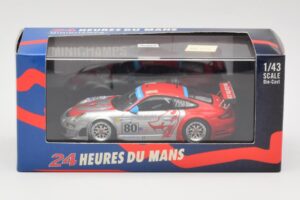 Porsche 911 997 GT3 RSR #80 Flying Lizard J. Van Overbeek / J. Bergmeister / S. Neiman 24 Hours of Le Mans 2008 Minichamps 1: — zdjęcie 4 z 4