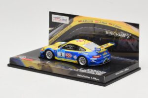 Porsche 911 997 GT3 RSR #3 24 Hours Nurburgring 2008 Minichamps 1:43 437087803 Metal — zdjęcie 3 z 4