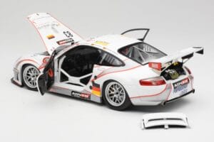 Porsche 911 997 GT3 RSR #83 Team Seikel L. Nielsen / M. Ehret / D. Farnbacher 24 Hours of Le Mans 2006 Minichamps 1:18 100066 — zdjęcie 5 z 8