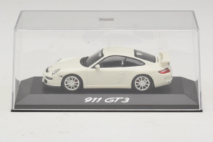 Porsche 911 997 GT3 Biały Minichamps 1:43 WAP02012016 Metal — zdjęcie 4 z 5