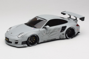 Porsche 911 997 Liberty Walk Szary GT Spirit 1:18 GT126 Żywica