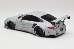 Porsche 911 997 Liberty Walk Szary GT Spirit 1:18 GT126 Żywica — zdjęcie 5 z 6