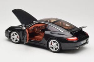 Porsche 911 997 Targa Czarny Norev 1:18 187506 Metal — zdjęcie 5 z 8