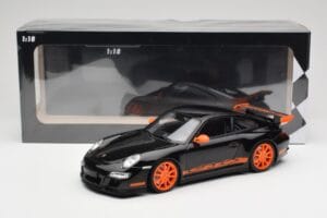 Porsche 911 997.1 GT3 RS Czarny Minichamps 1:18 155062121 Metal — zdjęcie 6 z 6