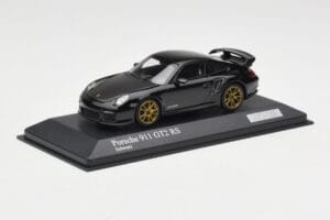 Porsche 911 997.2 GT2 RS Czarny z Złotymi Felgami Minichamps 1:43 400069402 Metal — zdjęcie 2 z 4