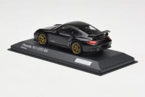 Porsche 911 997.2 GT2 RS Czarny z Złotymi Felgami Minichamps 1:43 400069402 Metal — zdjęcie 3 z 4