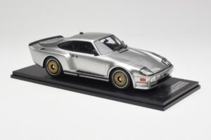 Porsche 911 930 Almeras Biturbo 3.3 Srebrny Kess 1:18 KE18005B Żywica — zdjęcie 4 z 6
