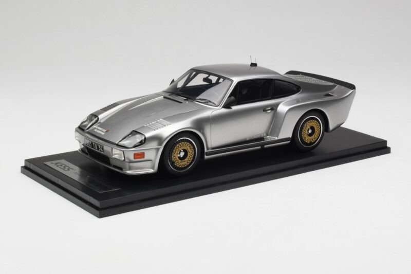 Porsche 911 930 Almeras Biturbo 3.3 Srebrny Kess 1:18 KE18005B Żywica