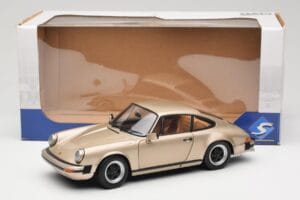 Porsche 911 Carrera 3.2 Brązowy Solido 1:18 S1802602 Metal — zdjęcie 8 z 8