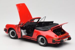 Porsche 911 SC Kabriolet Czerwony Minichamps 1:18 100063030 Metal — zdjęcie 5 z 8