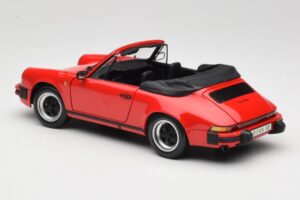 Porsche 911 SC Kabriolet Czerwony Minichamps 1:18 100063030 Metal — zdjęcie 7 z 8