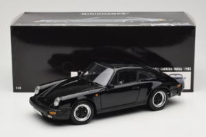 Porsche 911 Carrera 3.2 Czarny Minichamps 1:18 100063060-R1 Metal — zdjęcie 8 z 8