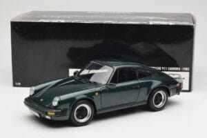 Porsche 911 Carrera Green Metallic Minichamps 1:18 100063022 Metal — zdjęcie 8 z 8
