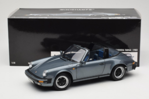 Porsche 911 SC Srebrny Minichamps 1:18 100063060 Metal — zdjęcie 8 z 8
