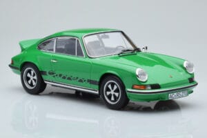 Porsche 911 Carrera RS 2.7 Zielony Norev 1:18 187680 Metal — zdjęcie 4 z 6