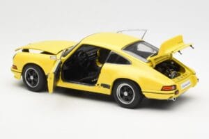 Porsche 911 Carrera RS 2.7 Żółty AUTOart 1:18 78053 Metal — zdjęcie 5 z 8