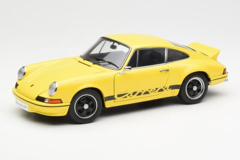 Porsche 911 Carrera RS 2.7 Żółty AUTOart 1:18 78053 Metal