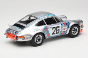 Porsche 911 Carrera RSR Group 4 GT #26 Martini Racing H. Muller / G. van Lennep GT Class Winner 1000 km Dijon 1973 Minichamps — zdjęcie 2 z 6
