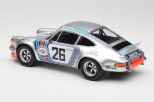 Porsche 911 Carrera RSR Group 4 GT #26 Martini Racing H. Muller / G. van Lennep GT Class Winner 1000 km Dijon 1973 Minichamps — zdjęcie 5 z 6