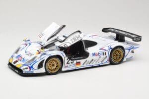 Porsche 911 GT1 #25 Porsche AG U. Alzen / J. Muller / B. Wollek 24 Hours of Le Mans 1998 Maisto 1:18 56052 Metal — zdjęcie 2 z 8