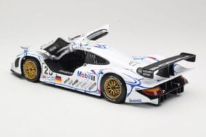 Porsche 911 GT1 #25 Porsche AG U. Alzen / J. Muller / B. Wollek 24 Hours of Le Mans 1998 Maisto 1:18 56052 Metal — zdjęcie 5 z 8
