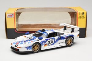 Porsche 911 GT1 #25 1999 Anson 1:18 30322-W Metal — zdjęcie 6 z 6