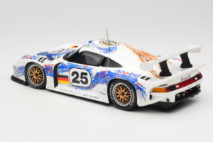 Porsche 911 GT1 #25 H. Stuck / T. Boutsen / B. Wollek 24 Hours of Le Mans 1996 UT Models 1:18 180966625 Metal — zdjęcie 7 z 8