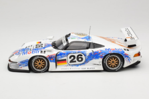 Porsche 911 GT1 #26 K. Wendlinger / Goody / Y. Dalmas 24 Hours of Le Mans 1996 UT Models 1:18 180966626 Metal — zdjęcie 4 z 8