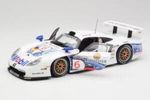 Porsche 911 GT1 #6 T. Boutsen / H-J. Stuck 1997 UT Models 1:18 39720 Metal — zdjęcie 2 z 8