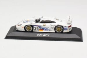 Porsche 911 GT1 #25 Warsteiner 24 Hours of Le Mans 1997 Minichamps 1:43 WAP02003197 Metal