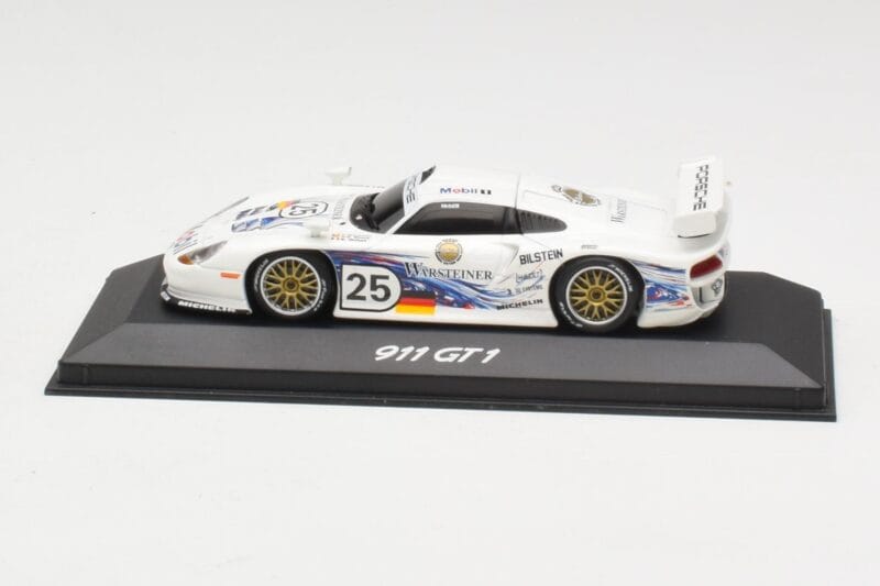 Porsche 911 GT1 #25 Warsteiner 24 Hours of Le Mans 1997 Minichamps 1:43 WAP02003197 Metal
