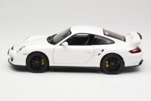 Porsche 911 GT2 997.1 Biały Norev 1:18 187572 Metal — zdjęcie 4 z 8