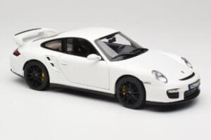 Porsche 911 GT2 997.1 Biały Norev 1:18 187572 Metal — zdjęcie 6 z 8