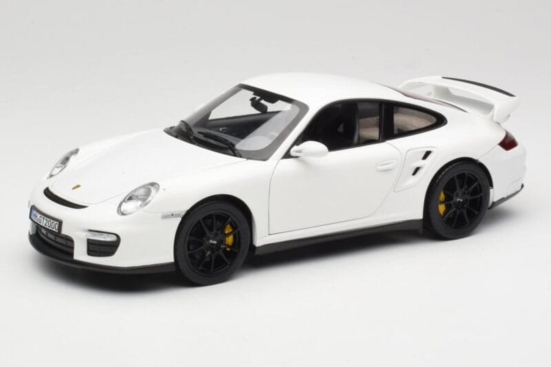 Porsche 911 GT2 997.1 Biały Norev 1:18 187572 Metal