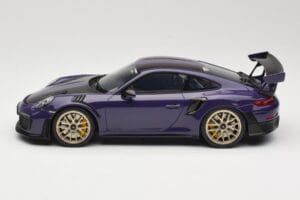 Porsche 911 GT2 RS 991.2 Ultraviolet GT Spirit 1:18 GT926 Żywica — zdjęcie 3 z 6