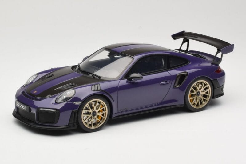 Porsche 911 GT2 RS 991.2 Ultraviolet GT Spirit 1:18 GT926 Żywica
