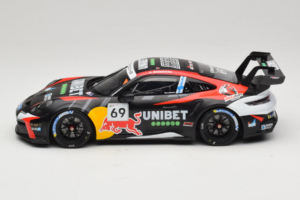 Porsche 911 GT3 Cup 992 #69 K. Rovanpera Zolder GP 2024 IXO 1:18 18RMC226 Metal — zdjęcie 3 z 6
