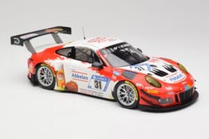 Porsche 911 GT3 R #31 Frikadelli Racing N. Siedler / M. Seefried 24 Hours Nürburgring 2018 Minichamps 1:18 153186931 Metal — zdjęcie 4 z 6