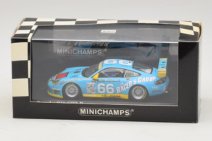 Porsche 911 GT3 R #66 Buckler / Schrom 24 Hours of Daytona 2002 Minichamps 1:43 400026966 Metal — zdjęcie 4 z 4