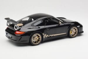 Porsche 911 997 GT3 RS Czarny Norev 1:18 187563 Metal — zdjęcie 3 z 8