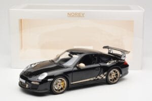 Porsche 911 997 GT3 RS Czarny Norev 1:18 187563 Metal — zdjęcie 8 z 8