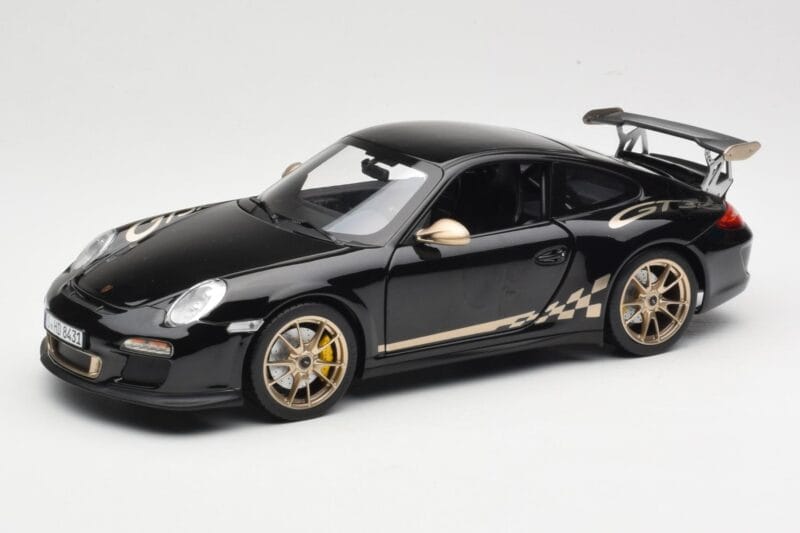 Porsche 911 997 GT3 RS Czarny Norev 1:18 187563 Metal
