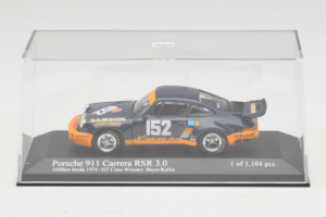 Porsche 911 RSR 3.0 #152 H. Heyer / Keller Imola 1974 Class Winners Minichamps 1:43 430746952 Metal — zdjęcie 4 z 5